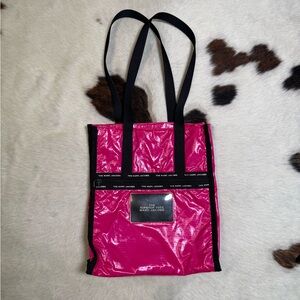 Marc Jacobs Ripstop Tote Bag | Hot Pink Nylon Tote Y2K Designer Bag